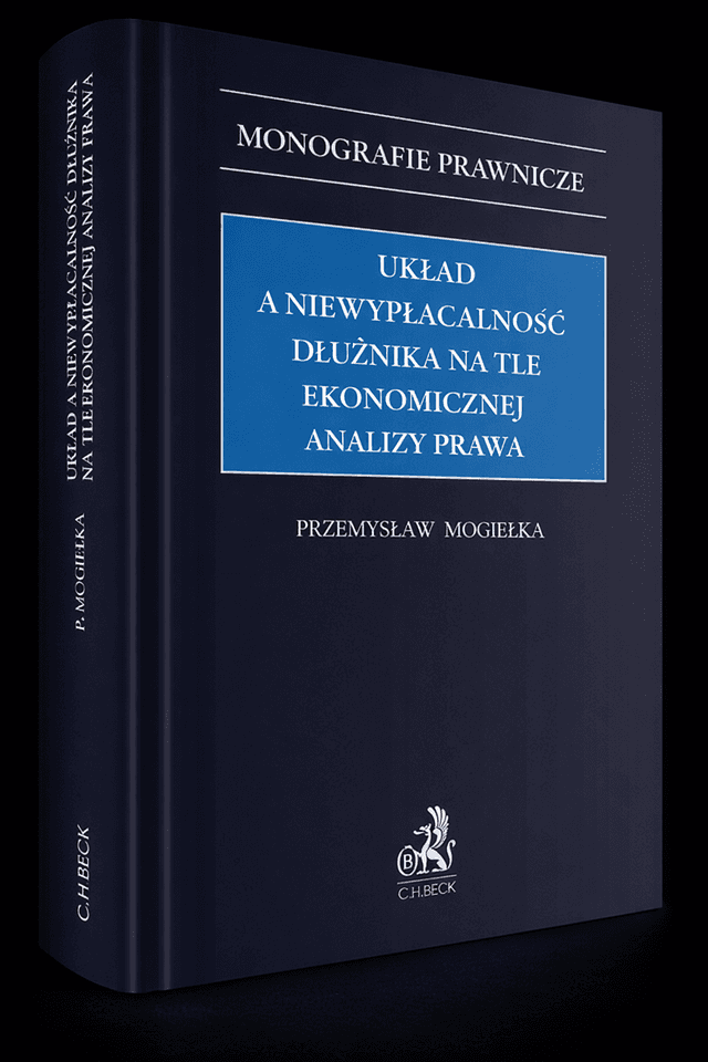 Układ a niewypłacalność dłużnika na tle ekonomicznej analizy prawa - okładka książki